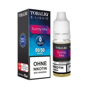 TOBALIQ E-Liquid - 0mg Nikotin - Sunny Mix