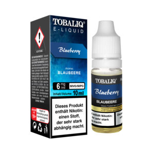 TOBALIQ E-Liquid - 6mg Nikotin - Blueberry