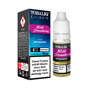 TOBALIQ E-Liquid - 6mg Nikotin - Wild Strawberry