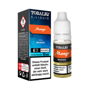 TOBALIQ E-Liquid - 6mg Nikotin - Mango