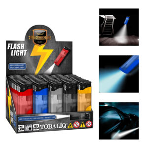 TOBALIQ LED-Feuerzeug FLASH LIGHT Mix