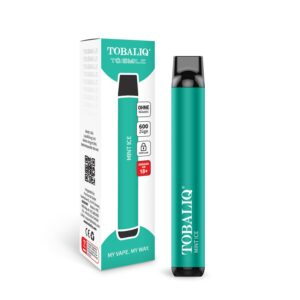 TOBALIQ TQ Smile 600 Puffs - Ohne Nikotin - Mint Ice