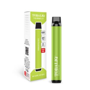 TOBALIQ TQ Smile 600 Puffs - Ohne Nikotin - Pineapple Ice