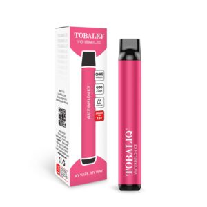 TOBALIQ E-Shisha  600Puffs - Ohne Nikotin - Watermelon Ice