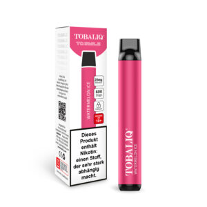 TOBALIQ E-Shisha 600Puffs - 20mg Nikotin - Watermelon Ice
