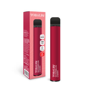 TOBALIQ  TQ Fly 700 Puffs - Ohne Nikotin - Watermelon Cherry