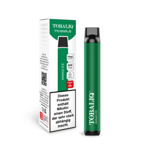 TOBALIQ E-Shisha 600Puffs - 10mg Nikotin - Mango Ice