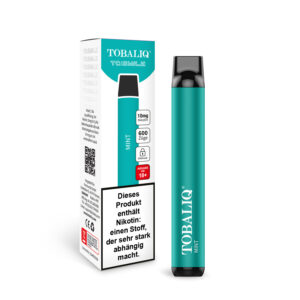 TOBALIQ E-Shisha 600Puffs - 10mg Nikotin - Mint