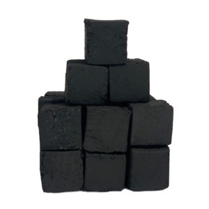 TOBALIQ Shisha COCONUT CUBE Naturkohle 25x25x25 1kg, 10er Pack