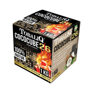 TOBALIQ Shishakohle COCOCUBE 26, 1Kg