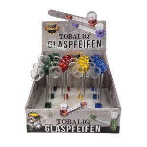 TOBALIQ  Glaspfeife Gorilla 65, 12er Display