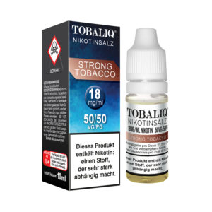 TOBALIQ E-Liquid Strong Tobacco, Nikotinsalz 18mg