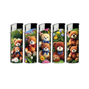 TQ Motivfeuerzeug FLOWER BEARS