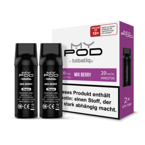 TOBALIQ MyPOD - 20mg - 2er Pack (2x600 Züge) - Mix Berry