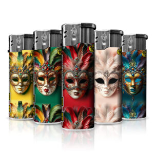 TQ Motivfeuerzeug VENEDIG MASK