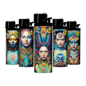 TQ Reibrad  Motivfeuerzeug  LA DIVA