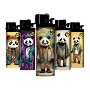 TQ Reibrad  Motivfeuerzeug  COOL PANDA