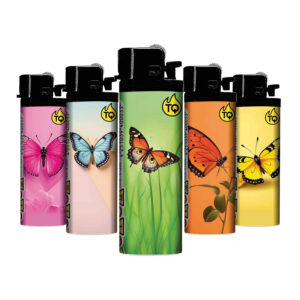 TQ Reibrad  Motivfeuerzeug  PAPILLON