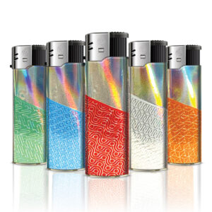 TQ ALU-Motivfeuerzeug Rainbow Patterns