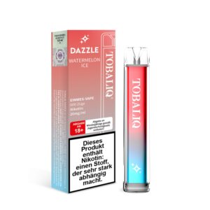 TOBALIQ DAZZLE 600Puffs - 20mg Nikotin - WATERMELON ICE