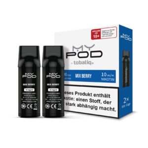 TOBALIQ MyPOD - 10mg - 2er Pack (2x600 Züge) - Mix Berry