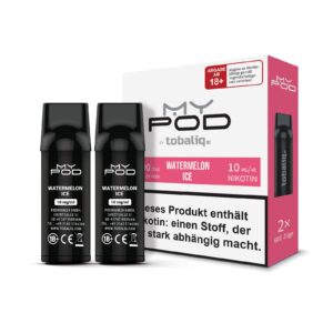 TOBALIQ MyPOD - 10mg - 2er Pack (2x600 Züge) - Watermelon Ice