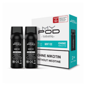 TOBALIQ MyPOD - 0mg - 2er Pack (2x600 Züge) - Mint Ice