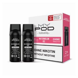 TOBALIQ MyPOD - 0mg - 2er Pack (2x600 Züge) - Watermelon Ice