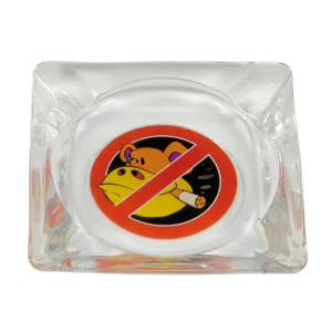 Glasaschenbecher "Smoking Monkey", 12er Display