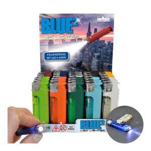 Feuerzeug "Blue²" 10er Mix Edition, 30er Display