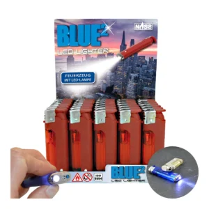 Feuerzeug Blue² Red Edition, 30er Display