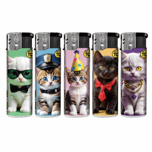 TQ Motivfeuerzeug BABY CATS