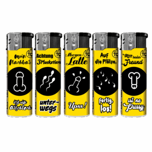 TQ Motivfeuerzeug SEHR LUSTIG