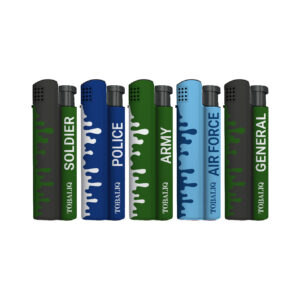 TOBALIQ Jet Flame Feuerzeug MILITARY