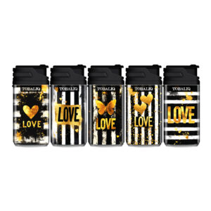 TOBALIQ Jet Flame Feuerzeug ZLIX- LOVE