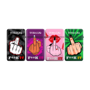 TOBALIQ Jet Flame Feuerzeug F**CK IT