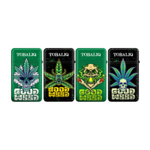 TOBALIQ  Jet Flame Feuerzeug GOOD WEED