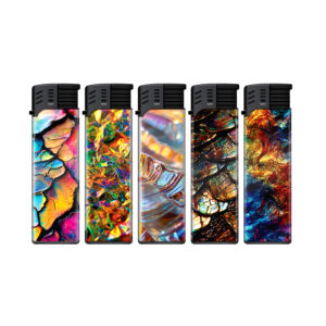 TOBALIQ Jet Feuerzeug 3D Metallic Motiv TACTILE WORLDS