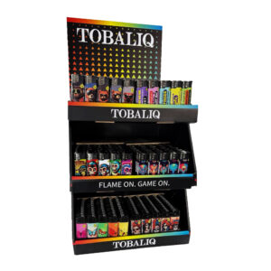 TOBALIQ 600er Motive-Feuerzeug Mix Display