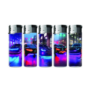 TOBALIQ Motivfeuerzeug NIGHT SPEED