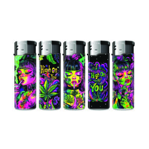 TOBALIQ Motivfeuerzeug HIGH ON YOU