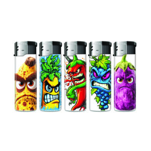 TOBALIQ Motivfeuerzeug FRUIT FIGHT