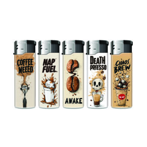 TOBALIQ Motivfeuerzeug STRONG CUP