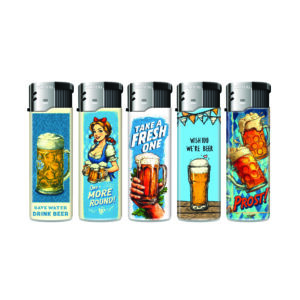 TOBALIQ Motivfeuerzeug BEER FEST