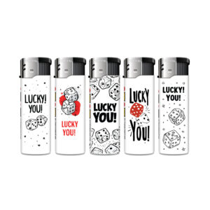 TOBALIQ Motivfeuerzeug LUCKY DEAL