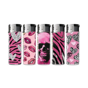 TOBALIQ Motivfeuerzeug ZEBRA LOVE