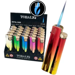 TOBALIQ Jet Feuerzeug SFX9 RANIBOW